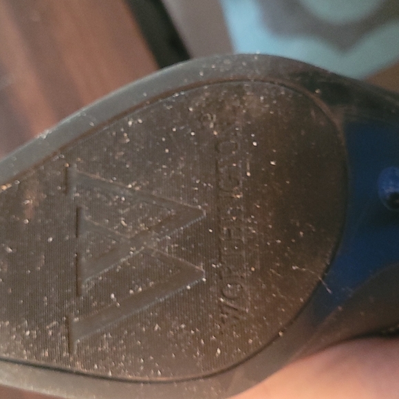 Wortington Black knee high vintage boots. Size 8 M. Silver buckle accents. - Picture 3 of 4